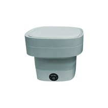 접이식 미니 세탁기 4.5L 속옷 양말 아기 청소기 푸른 빛 살균 세탁기 가정용 여행용, 협동사, 파란색, 호주