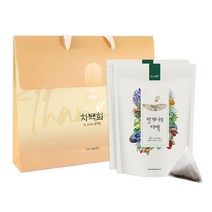 차백희 선물세트 50개입x2 친환경 생분해성 PLA, 2.헛개나무티백 세트