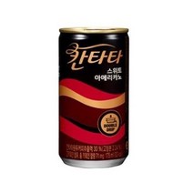 칸타타 오리지날 원두커피 스위트아메리카노, 175ml, 12개