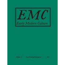 (영문도서) Early Modern Culture: Vol. 12 Paperback, Clemson University Press, English, 9781949979121