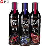 [샘표] 백년동안 흑초 1+1+1 5종 골라담기, 01.복분자/03.석류/03.석류, 상세설명 참조