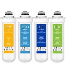 QAQ3 Germany75 GPD 대용량 싱크 역삼 투 식수 필터 시스템 건강한 pH +, 02 Replacement filter