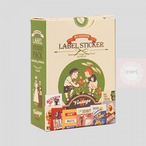 QTU448413라벨 스티커팩 25 빈티지2