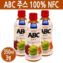 abc 쥬스 착즙 비트 사과 당근 착즙 주스 에이비씨주스 라이코펜 베타카로틴 해독쥬스 NFC 몸속독소제거 효능, 1set, abc쥬스
