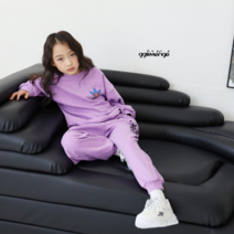 보담섬유 키즈 유아동복 주니어 마리 캐릭터 프린팅 포인트 조거팬츠 상하복 봄신상