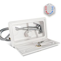 캠핑용품 카라반 캠핑카 외부 샤워기 외부 수전 냉 온수 겸용_[230201EA], 본상품선택