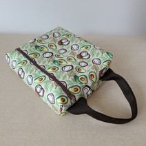 [DIY] 방수지퍼손가방만들기 방수파우치 여름파우치 여름가방 방수가방만들기 아보카도