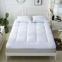 미니멀룸 매트리스 접이식 쿠션 콩섬유 다다미 두꺼운, 화이트 [3cm]