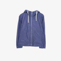 UNIQLO 유니클로 스트링 후드 도트 집업자켓 WOMAN_S