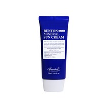 벤튼 스킨핏 미네랄 선크림 SPF50+ PA++++, 50ml, 1개