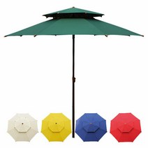 270 카본 우드 파라솔 국산 카페 편의점 야외용 파라솔, 블루