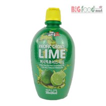 퍼시픽초이스 라임 후레쉬 200ml 라임주스