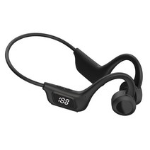 ELSECHO 방수 방진 골전도 블루투스 무선 이어폰, 블랙