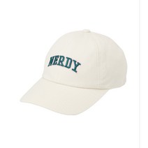 널디 남녀 트위스트 볼캡 크림
