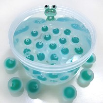 스마일컴퍼니 수제 슬라임 62종 모음 용량2배 액체괴물, 48_개굴개굴 개구리, 160ml