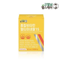 고철남홍삼 종합비타민 멀티미네랄15 600mg x 100정 x 2박스, 단품