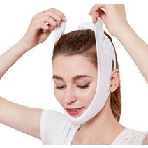 1+1 얼굴 리프팅 밴드 브이라인 통풍 턱 땡김이 마사지, 1+1)2개