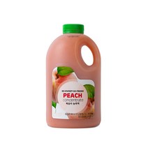 스위트컵 복숭아 농축액 1.9kg 6개(1박스), 단품, 단품