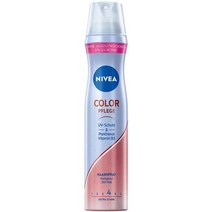 독일니베아 미국 영국 독일산 니베아크림 컬러 케어 헤어스프레이 엑스트라 스트롱250ml 자외선 차단 스타일링 스프레이 판테놀 비타민 B3 샤인 24시 헤어스프레이레벨 4, 단일수량