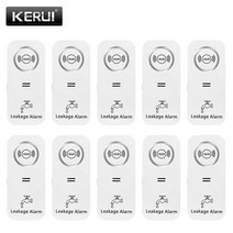 누수탐지기 수도누수탐지기 KERUI 3pcs 누수 감지기 알람 90dB 음성 경보 무선 센서 하우스 안전 홈 보안, 10Pcs
