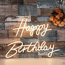 광확산 아크릴 얇은 조명용 쫄대 Led Lets Party 네온 사인 라이트 x cm 생일 축하 결혼식 투명 사용자 정의 불빛, [01] HP, [01] USB