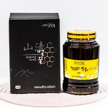 지리산 반달가슴곰꿀 (단지형유리)2.4kg(밤꿀) _지리산 산청 시골농장