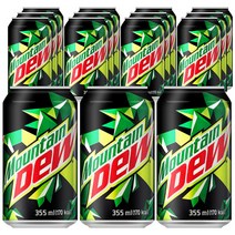 롯데칠성 마운틴듀 캔, 36개, 355ml