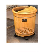 편백나무 족욕탕 키다리 세척조 발세척통 백포목통, 40cm+패키지