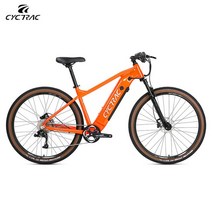 전기자전거 접이식 TWITTER-E300 알루미늄 합금 전기 자전거 36V/48V350W13A27.5/29er 통합 토크 속도, 04 주황색, 01 Speed type36V350W13A