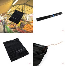 마트498 비닐대봉투 55x76cm흑색50매 김치봉투 영업용쓰레기봉투 분리수거용비닐봉투 음식물봉투 과일봉투 쓰레기