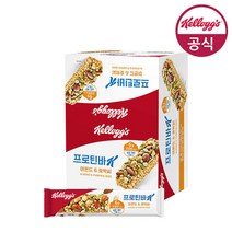 켈로그 프로틴 아몬드&amp 호박씨 에너지바 30g x 12개, 단품
