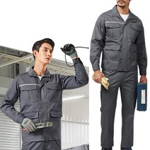 방염복 상의 방염 작업복 용접 보호복 방열복 그레이, 4XL115