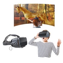 VR 3D안경 가상현실 헤드셋 게임기기 스마트폰 리얼 3D영화감상 뷰어 기기