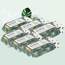 산소한그루 가정용 산소발생기 휴대용 무소음 무전원 개인용 공기정화 60g, 6개