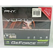 Rare PNY Verto 엔비디아 GeForce 9600 GT PCI X16 512MB 그래픽 카드 NOS