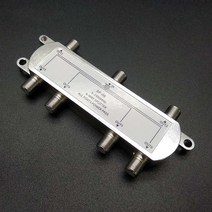 6 웨이 위성 안테나 케이블 TV 신호 분배기 SP-06 SATV/CATV 5-2400MHz 수신기, 없음
