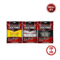 [2+2]잭링크스 소고기육포 3종 200g+200g / 2가지맛 선택가능, 맛 선택:마누카 100g 4팩
