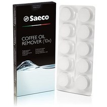 Saeco CA6704 99 커피 오일 리무버 정제 전자동 커피 머신 용 1 팩 10 x 1.6g, 개별적으로