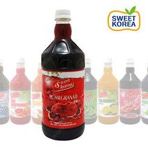 스위트코리아 석류 1000ml X 12개(1박스) 액상음료 과일 원액