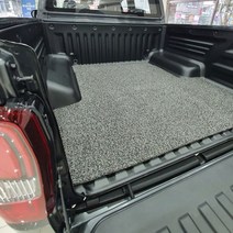 카위크 렉스턴 스포츠 칸 적재함 코일매트, 렉스턴스포츠, 브라운