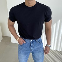 간빠레 어깨가넓어보이는 헬스복 운동복 머슬핏 남자 반팔 티셔츠