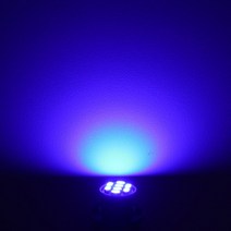 100x DC 6V W5W 194 168 #555 극성 없는 핀볼 기계 LED 전구 고스팅 자동차 인테리어 램프 8SMD