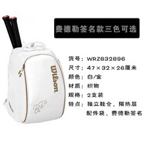 롤랑가로스 투어 백팩 wilson 윌슨 테니스 라켓 블레이드 커버 가방 방수, H