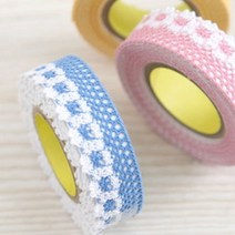 cozy잼보 레이스 테이프 블루, 단품