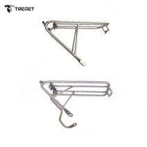 자전거트롤리 토픽트레일러 brompton 표준 브레이크 티타늄 합금 후면 랙 초경량, 20 디스크 브레이크