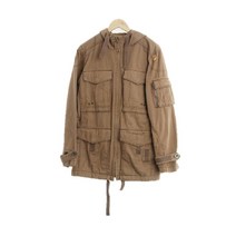 썰스데이아일랜드 브라운 면 야상자켓 공용 2318