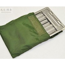 스웨덴 독일군 프랑스대형 반합 캠핑 프랑스 군용 쿠킹 미군 냄비 식기 반합 백패킹 사각반합, 단일사이즈, C