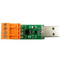 TS GLOBAL USB to RS485 버스 컨버터 보드 CH340 PLC PTZ Modbus 릴레이 모듈 용 MAX485 교체, 01 green