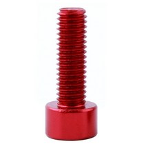 1/4pcs 자전거 병 케이지 나사 m5 × 15mm 초경량 알루미늄 홀더 볼트 MTB 도로 액세서리 7 색, 13 1PC Red