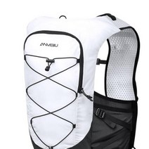 러닝 마라톤 워터백팩 조끼백팩 아웃도어 트레킹 등산 백팩 가방 8011, 화이트